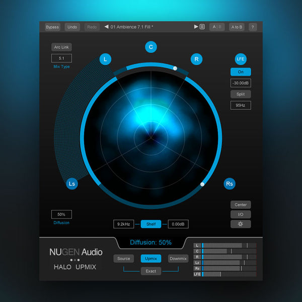 NUGEN Halo Upmix 코어 플러그인