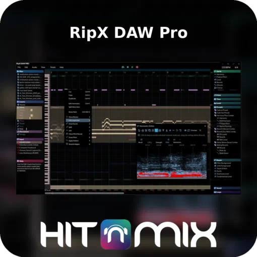 RipX DAW PRO 인공지능 AI 기술을 적용한 시퀀서