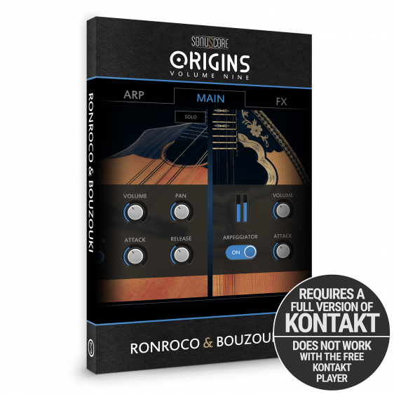 Sonuscore Origins Vol.9: Ronroco & Bouzouki