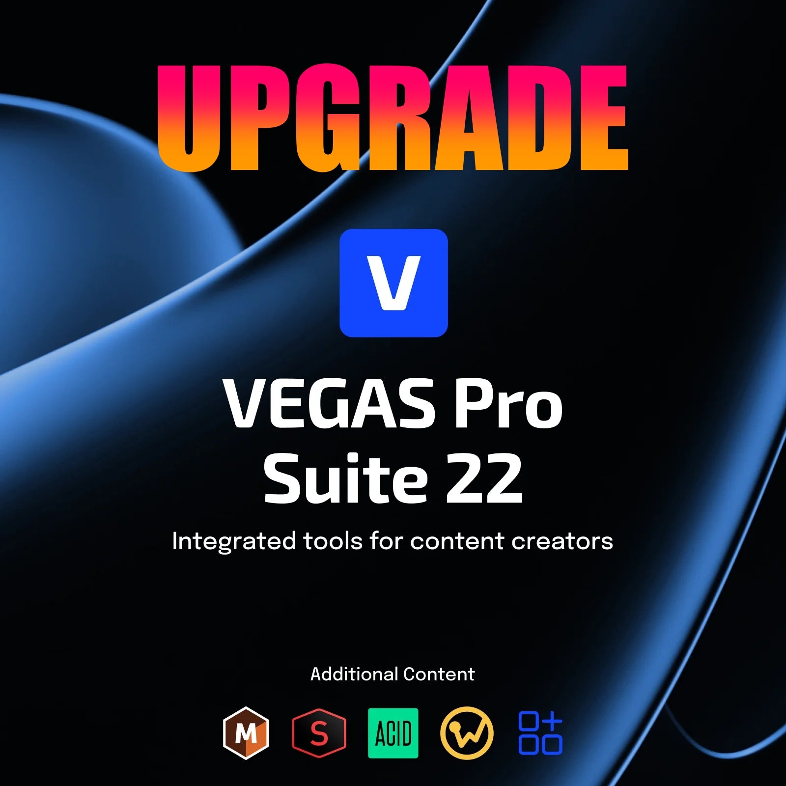 VEGAS Pro Suite 22 Upgrade 업그레이드