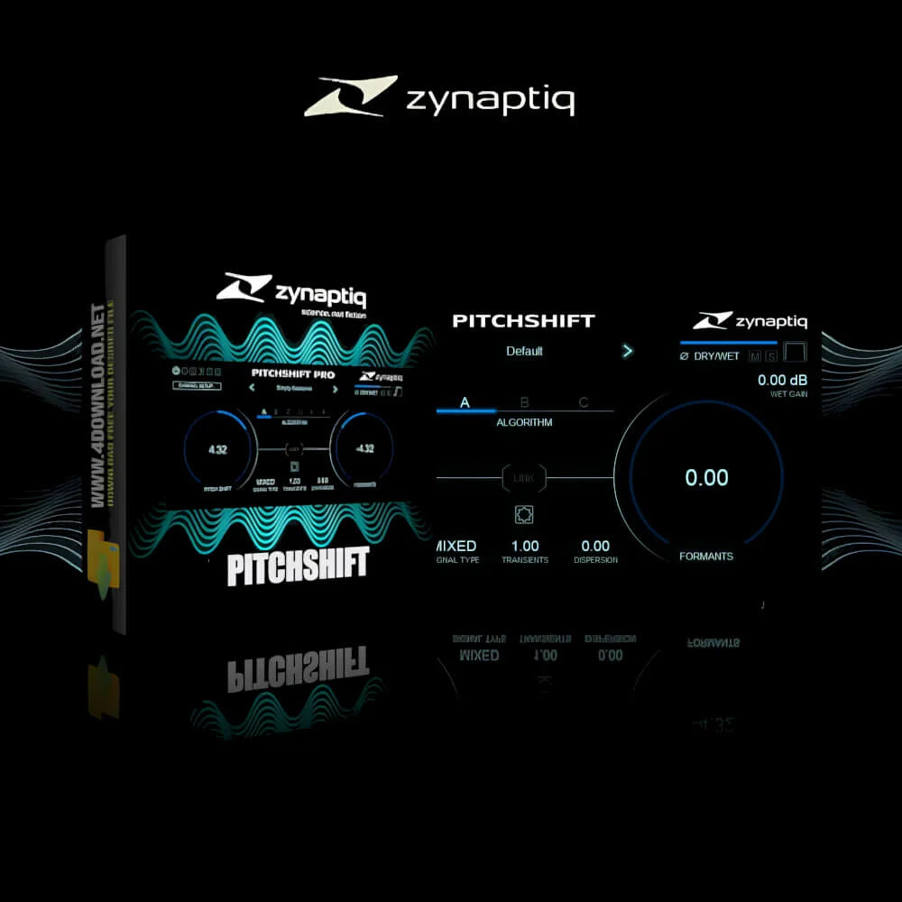 ZYNAPTIQ PITCHSHIFT 피치 쉬프터 플러그인