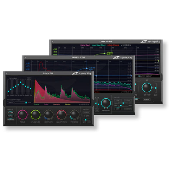 Zynaptiq REPAIR 번들, 사운드 복원을 위한 3가지 플러그인 포함