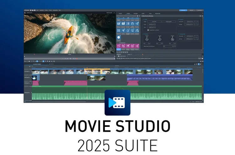 MAGIX Movie Studio Suite 2025 비디오 편집 소프트웨어 (~1월 8일까지)