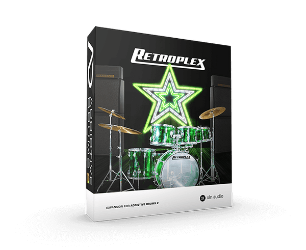 Addictive Drums 2 - Retroplex 글램 락 사운드 드럼 킷
