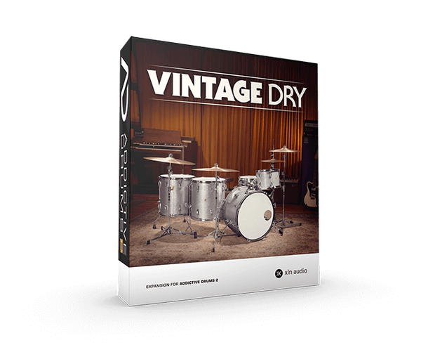 Addictive Drums 2 - Vintage Dry 정통 1970년대 스튜디오 드럼 킷
