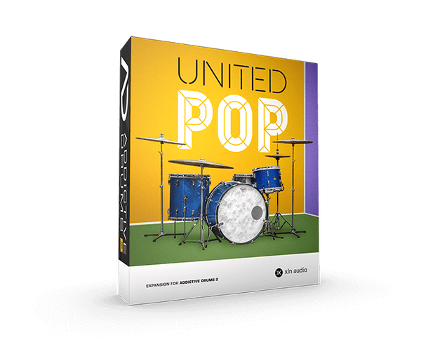 Addictive Drums 2 - United Pop 뛰어난 사운드의 Pop 드럼 키트 가상악기