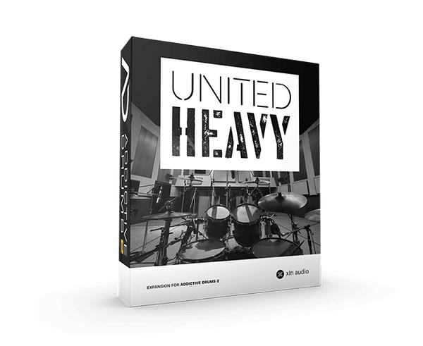 Addictive Drums 2 - United Heavy 강렬한 사운드의 드럼킷