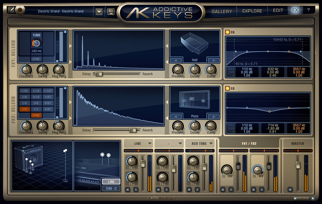 Addictive Keys - Electric Grand 야마하 CP-80 일렉트릭 그랜드 피아노
