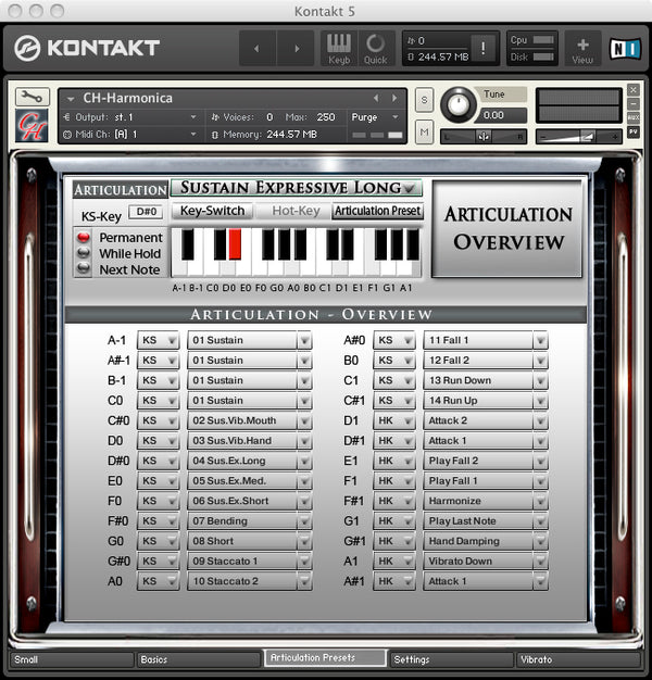 Chris Hein Harmonica 하모니카 가상악기