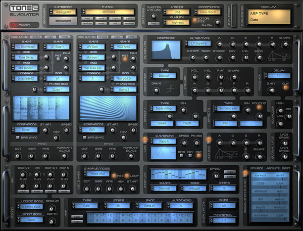 Gladiator 3 Expanded 확장팩 300개 이상 프리셋 추가