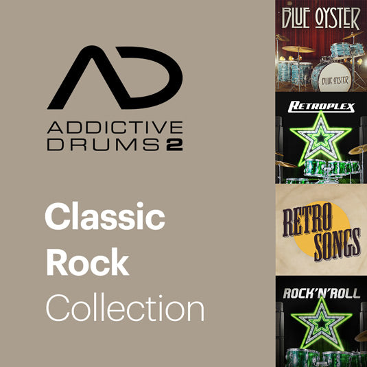 Addictive Drums 2: Classic Rock Collection 70 년대 락 사운드
