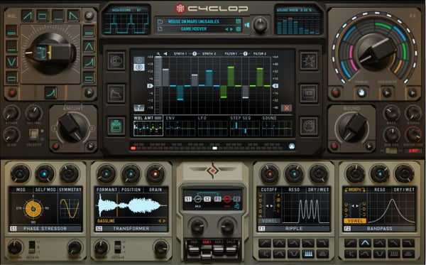 Sugar Bytes Cyclop 베이스 신디사이저