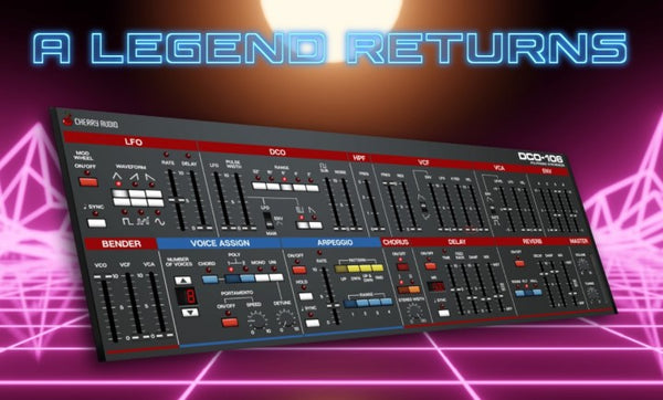 Cherry Audio DCO-106 Polyphonic Synth 주노106 복각