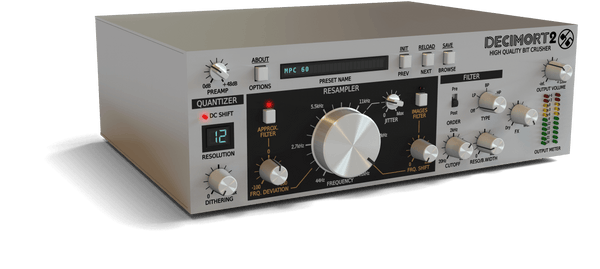 D16 Decimort 2 비트 크러셔