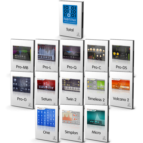 FabFilter Total Bundle 모든 플러그인 포함 번들