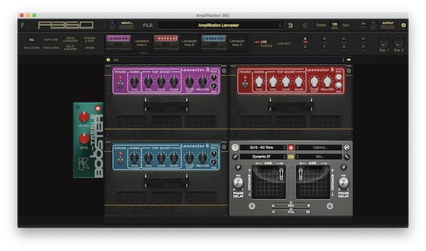 Kuassa Amplifikation Lancaster 기타 앰프 시뮬레이션 플러그인