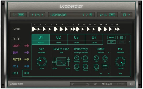 Sugar Bytes Looperator 손쉽게 Loop 만들기