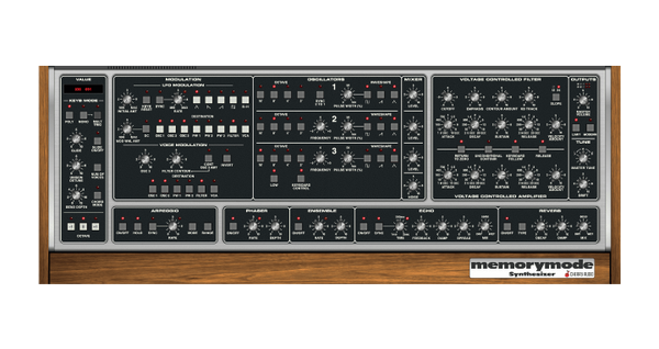 Cherry Audio Memorymode Synthesizer 메모리 모그 복각 신디사이저