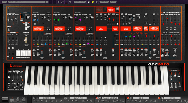 Cherry Audio ODC 2800 버츄얼 신디사이저