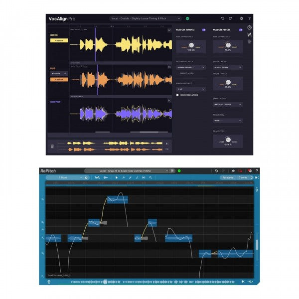 Synchro Arts RePitch Standard 와 VocAlign Pro Bundle 통합 번들 – 플러그인샵
