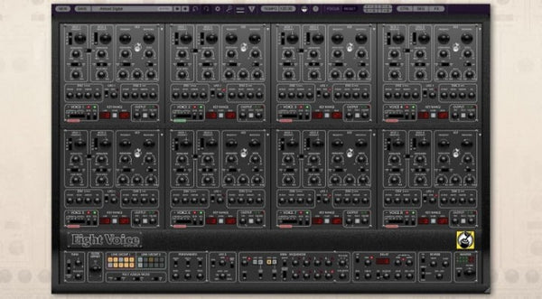Cherry Audio Eight Voice Synthesizer SEM 복각 8 보이스 신디사이저