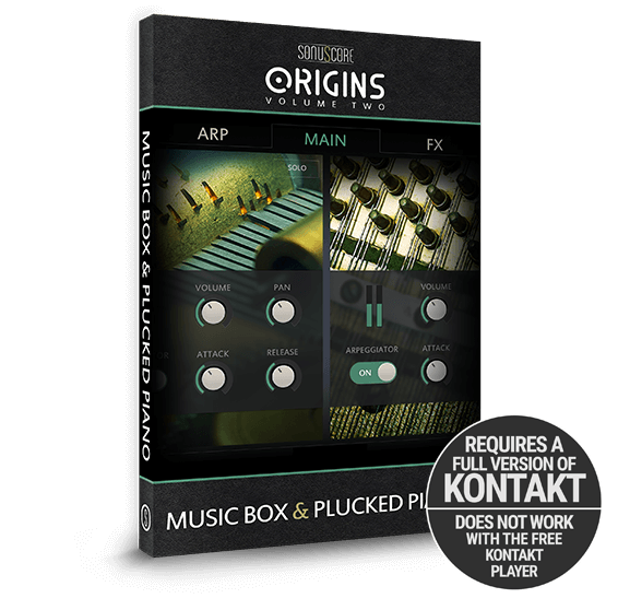 Sonuscore Origins Vol.2: Music Box & Plucked Piano