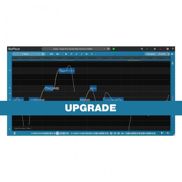 Synchro Arts RePitch elements 에서 standard upgrade 로 업그레드 상품