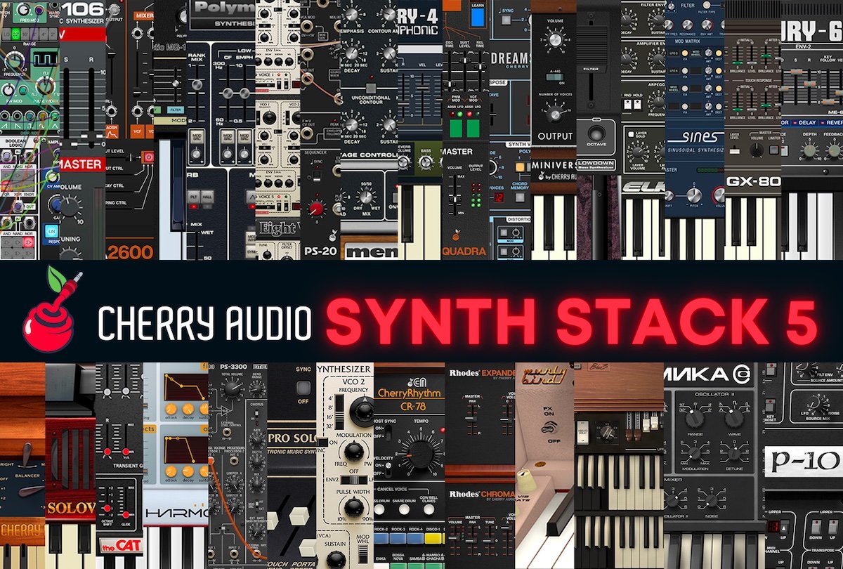 Cherry Audio Synth Stack 5 - 23 가지 신디사이저 통합 패키지