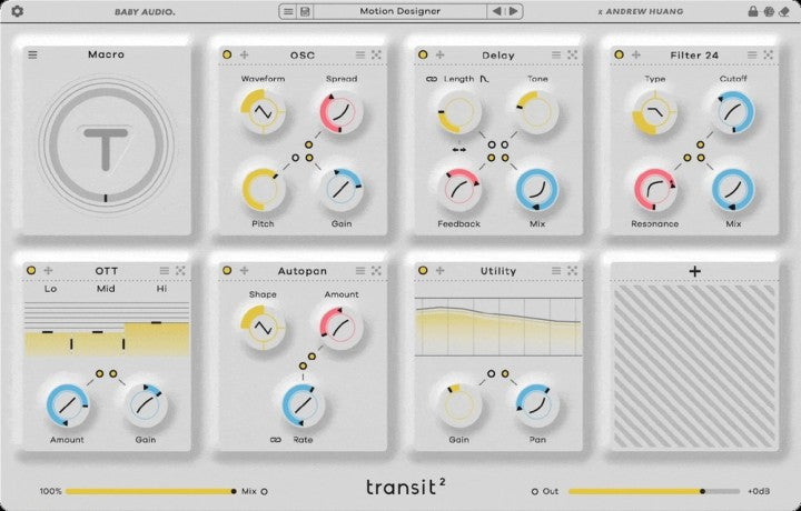 Baby Audio Transit 2 멀티 이펙터 플러그인