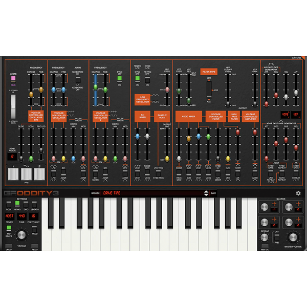 GFORCE Oddity3 신디사이저